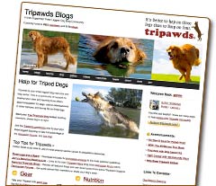 tripawds wordpress multisite network home page