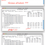 verizon packet loss network comparison